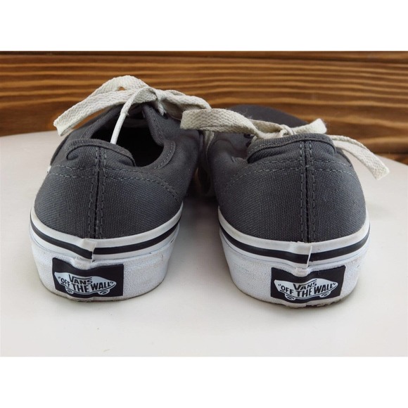 VANS Shoes Sz 13.5 Sneaker‎ Boys Youth Gray Fabric Lace Up Medium - Picture 7 of 11